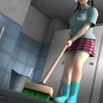 3D Teen Hentai Crossed By Monster Pikes